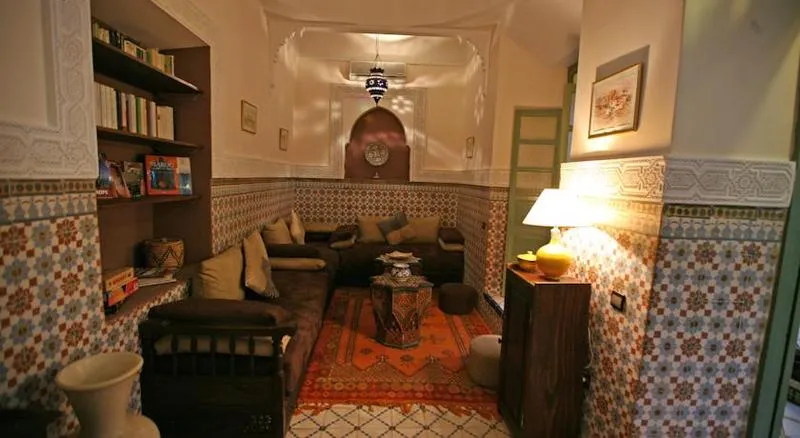 Lobby, Riad Dar Limoun Amara, Marrakech