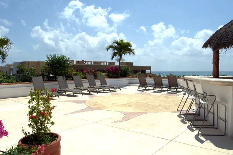 Terrace, Illusion Boutique Hotel, Playa Del Carmen