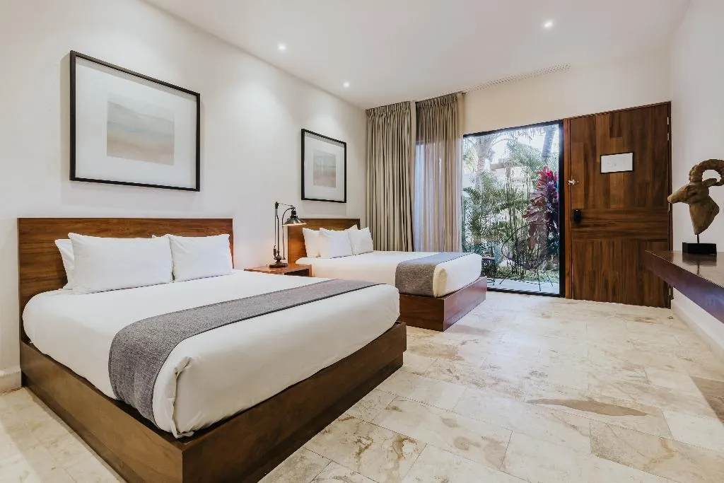 QUADRUPLE TWO QUEEN BEDS Room, The Strabon Tulum, Cancun Area