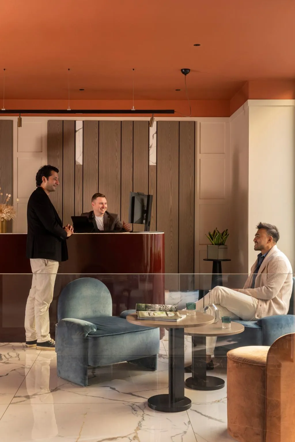 Lobby, Palazzo Buenos Aires, Milan