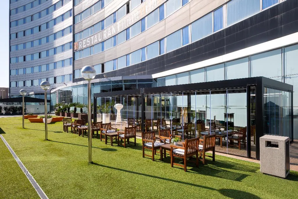 Terrace, Alexandre Fira Congress, Barcelona