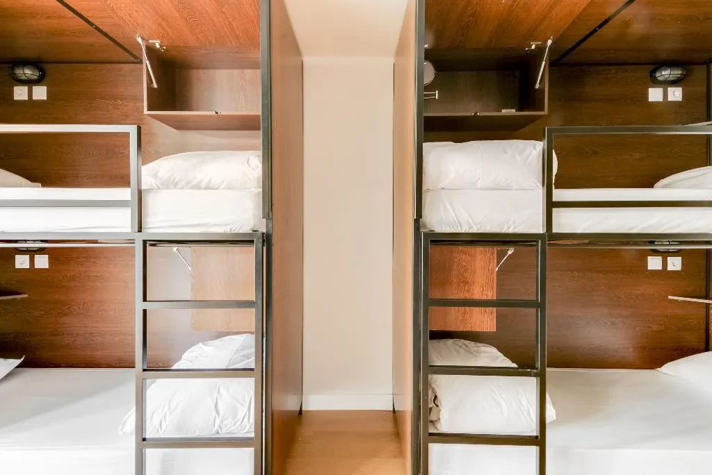 Bed in dormitory STANDARD Room, Selina Porto, Porto