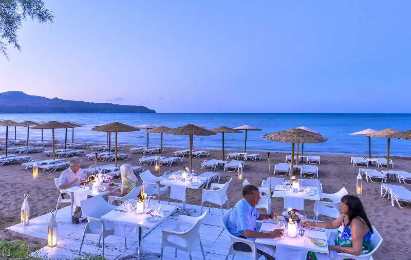 Restaurant, Santa Marina Plaza, Crete
