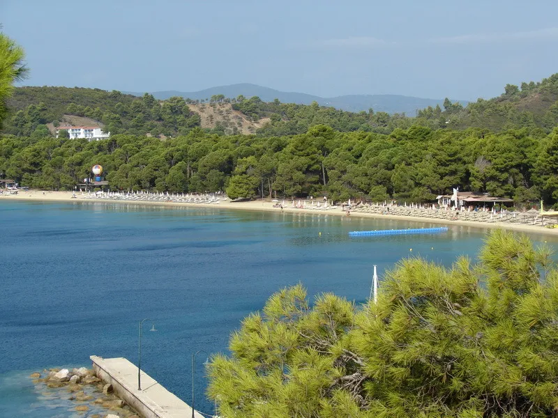 General view, Caravos, Skiathos