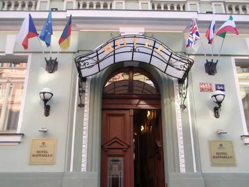 General view, Hotel Raffaello, Prague