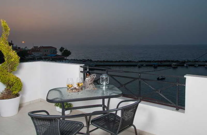 Terrace, Castello Apartments, Crete