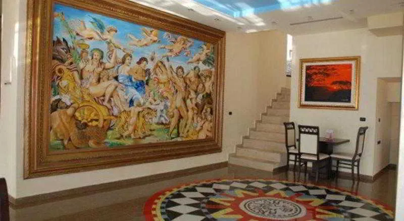 Lobby, Apollon Hotel, Southern Albania