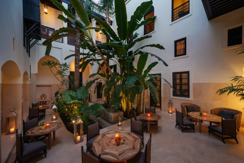 Lobby, Riad 72, Marrakech