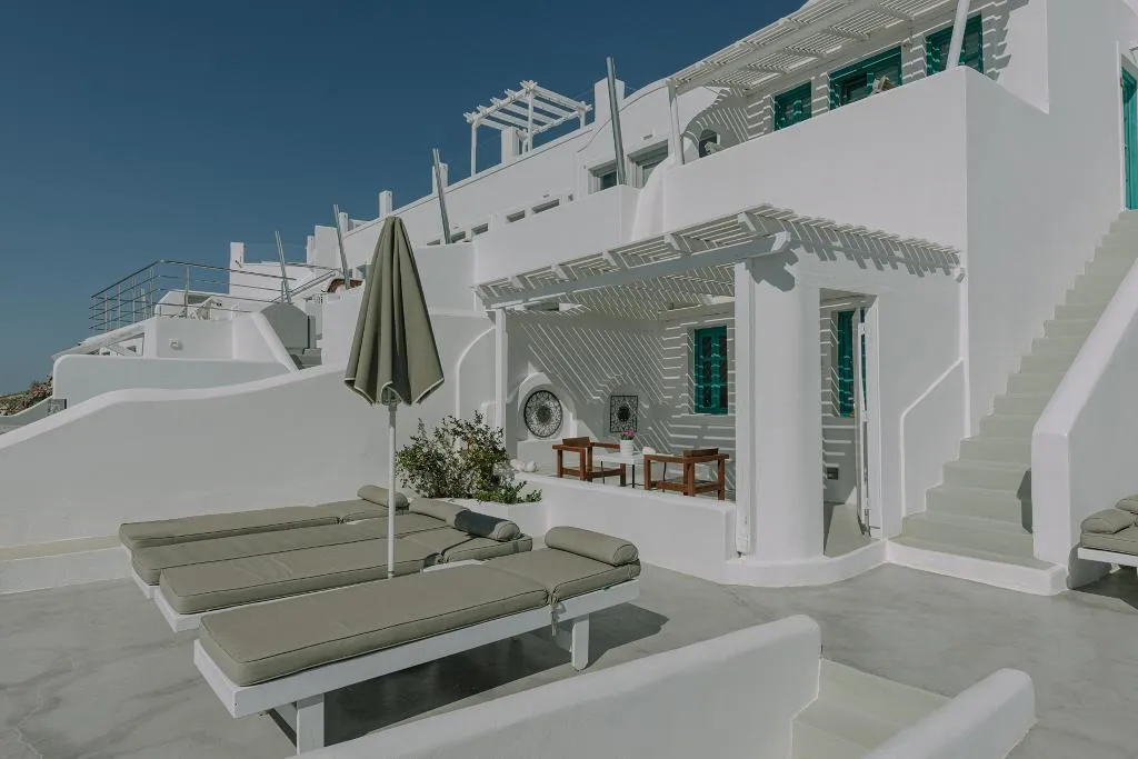 JUNIOR SUITE OCEAN VIEW Room, Afroessa Hotel, Santorini