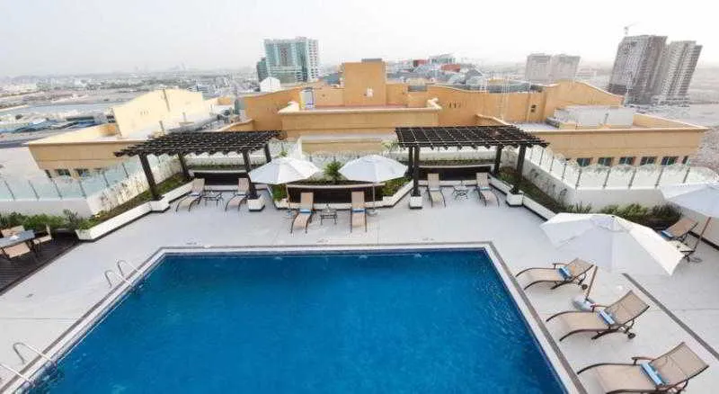 Pool, Al Nawras Hotel Apartments, Dubai