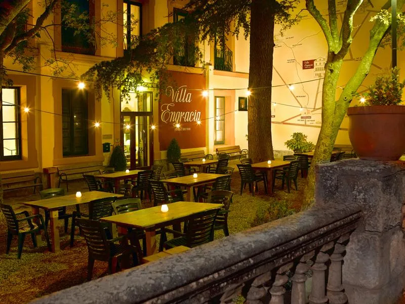 Terrace, Hotel y Apartamento Sercotel Villa Engracia, Costa Brava
