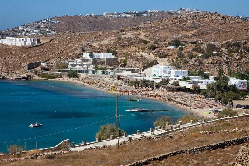 General view, Paradise Beach Resort, Mykonos