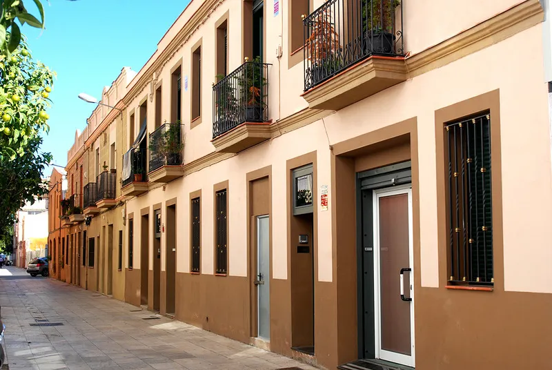 General view, Lugaris Rambla, Barcelona