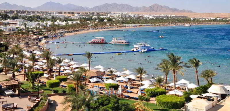 Beach, Marina Sharm Hotel, Red Sea Riviera