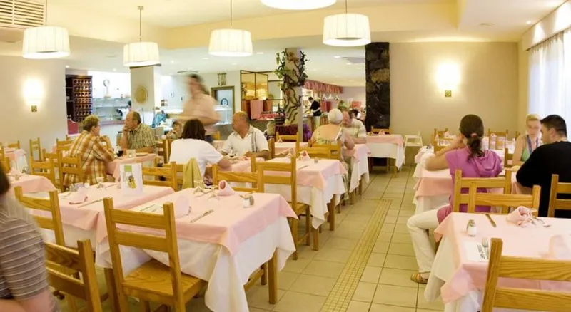Restaurant, Aparthotel Costa Mar, Lanzarote