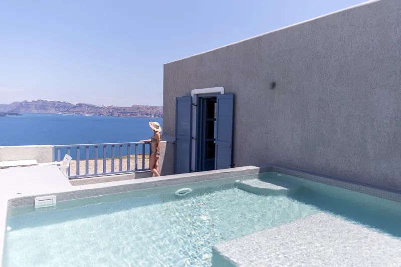 SUITE HONEYMOON Room, Acroterra Rosa Luxury Suites & Spa, Santorini