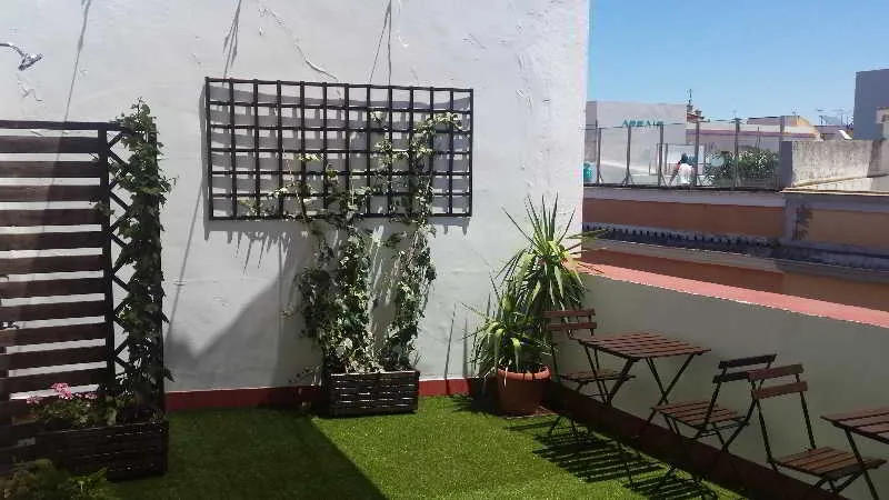 Terrace, Hotel y Apartamentos Doña Lola, Seville
