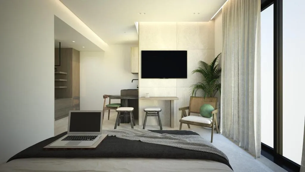 DOUBLE DELUXE WITH BALCONY Room, Leonidas Hotel & Apartments, Crete
