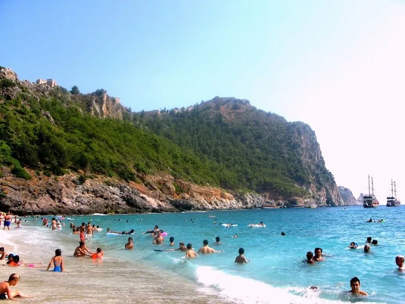 Beach, Kleopatra Atlas Hotel, Antalya