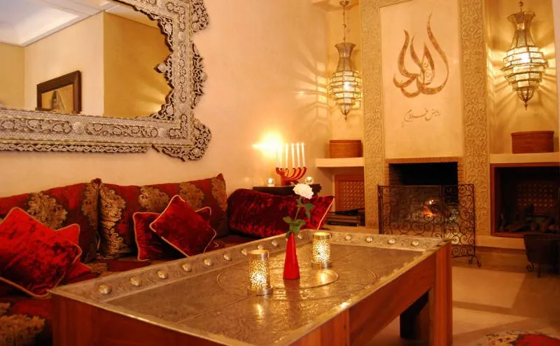 Lobby, Riad Flam, Marrakech