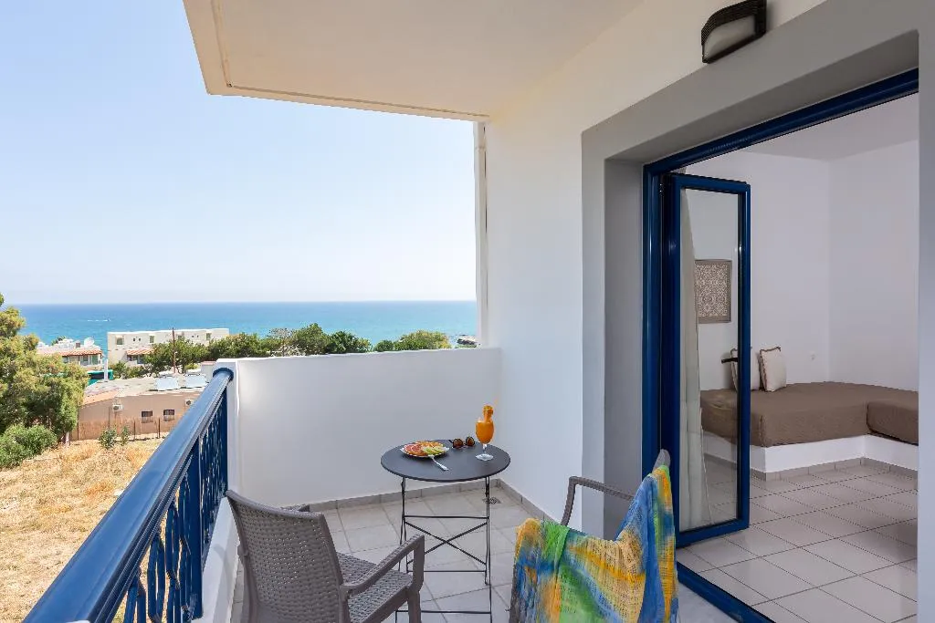 FAMILY ROOM SEA VIEW Room, Cretan Seaside Boutique Hotel, Crete