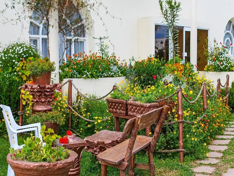 Terrace, Houria Palace, Tunisia