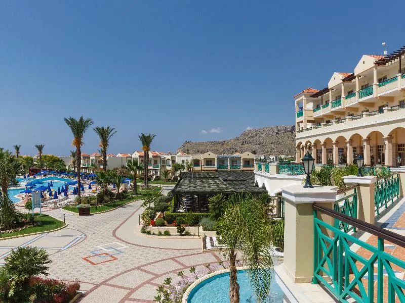 General view, Lindos Princess Beach, Rhodes