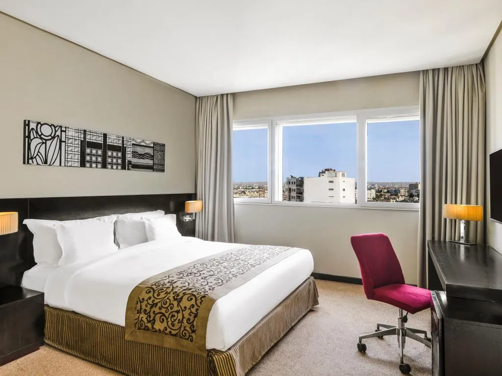 DOUBLE KING SIZE BED Room, Movenpick Hotel Casablanca, Casablanca