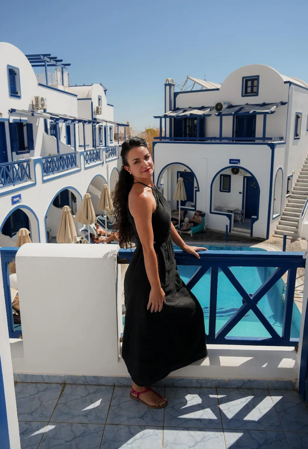 General view, Roula Villa, Santorini