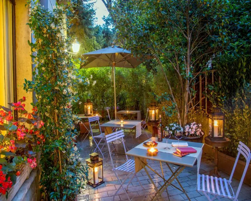 Terrace, Panama Garden, Rome