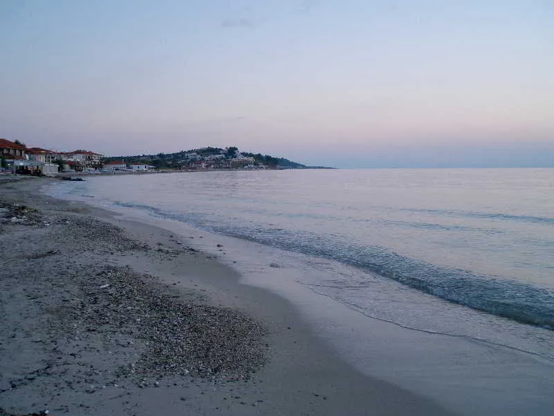 Beach, Aristotelis Hotel, Halkidiki