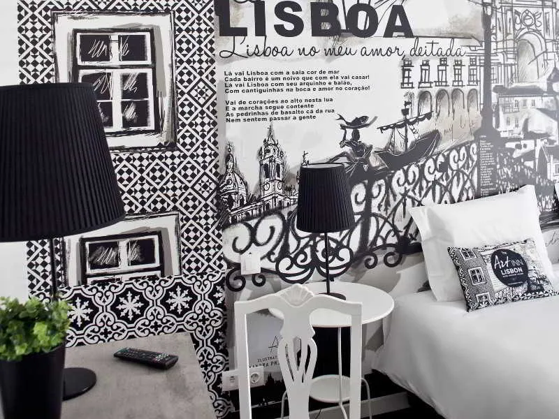 Room, The Art Inn Lisbon, Lisbon