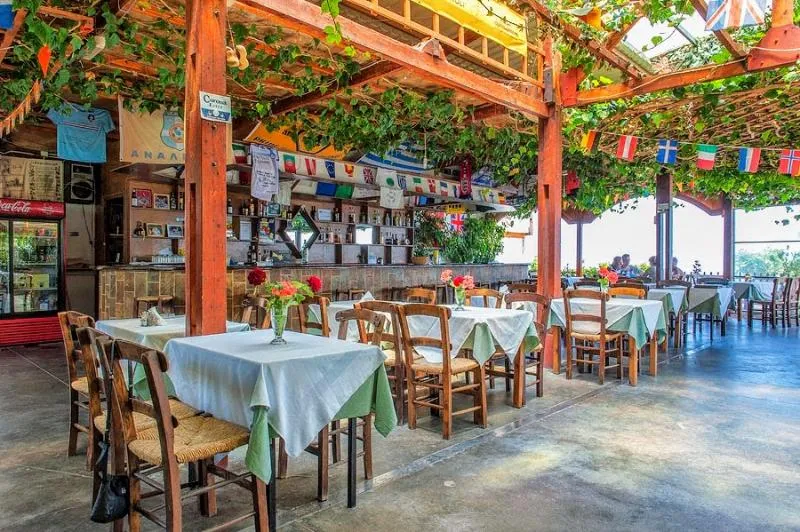 Restaurant, Anatoli Apartments, Crete