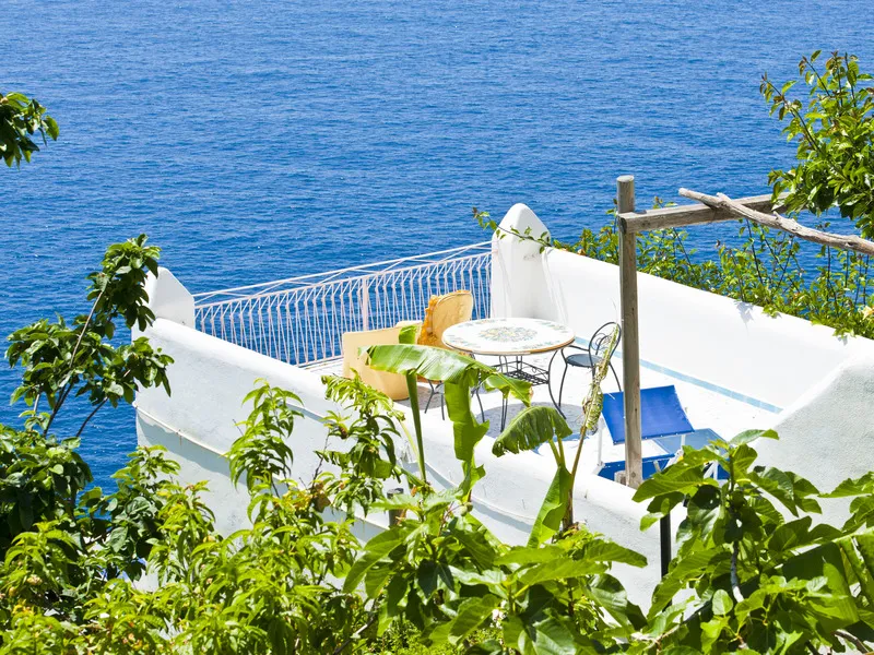 Terrace, Locanda Costa Diva, Naples