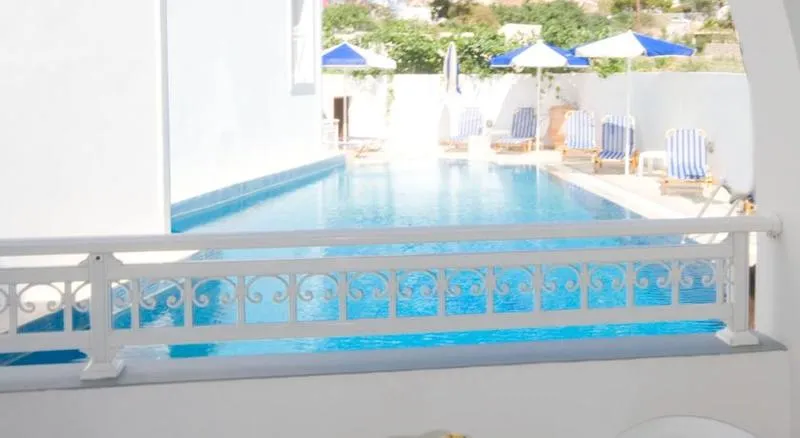 Pool, Hotel Glaros, Santorini