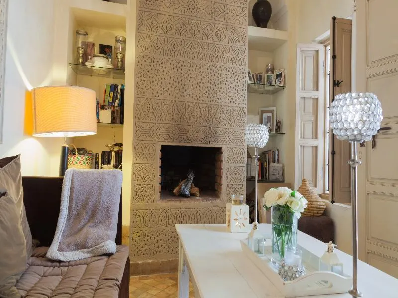 Lobby, Riad Les Orangers D'Alilia, Marrakech