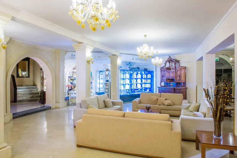 Lobby, Paleokastritsa Palace Adults Only, Corfu