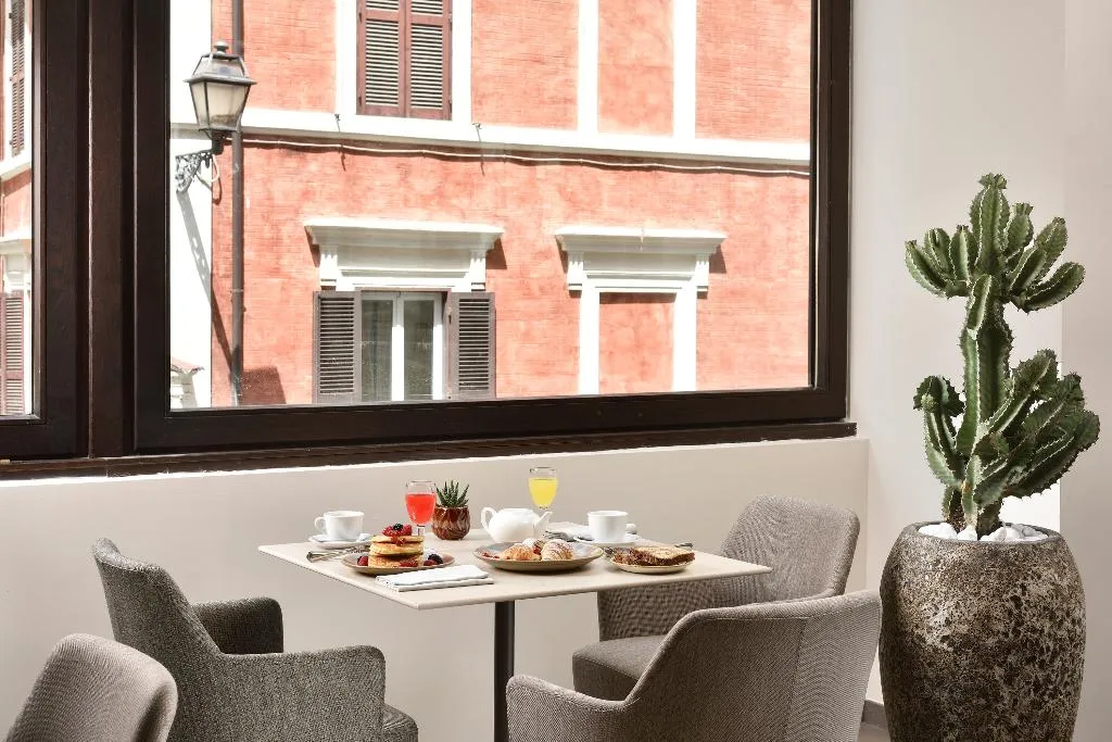 Restaurant, Grand Hotel Palatino, Rome