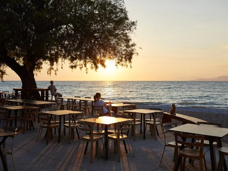 Bar, Alex Beach, Rhodes