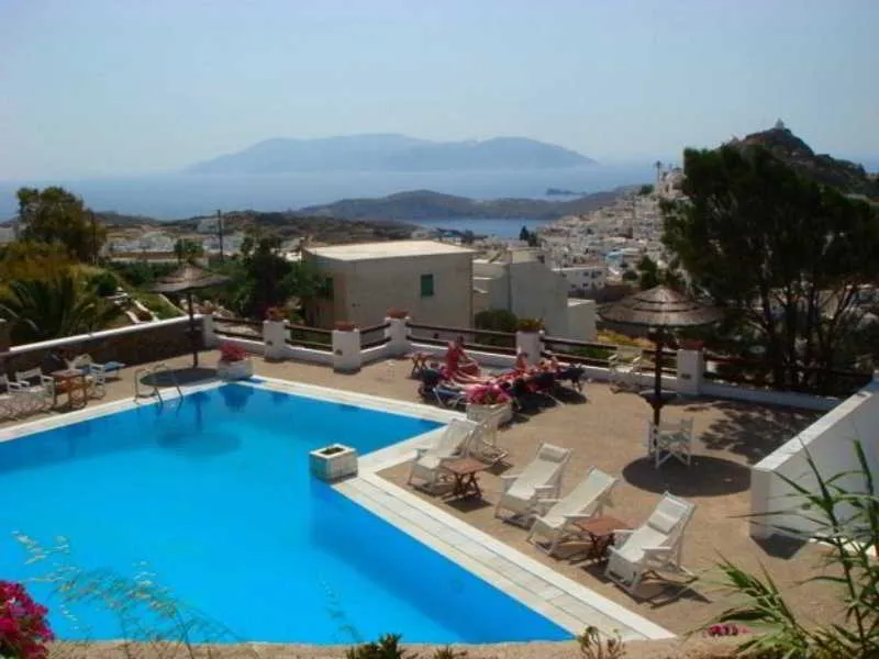 Terrace, Skala, Santorini