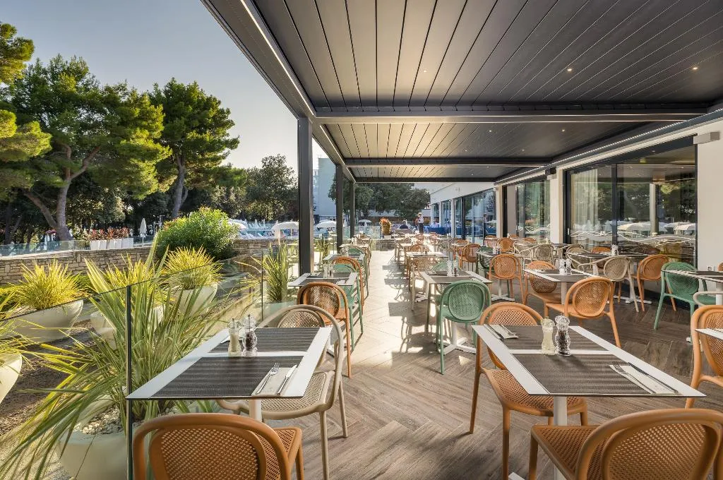 Terrace, Park Plaza Arena Pula, Istria