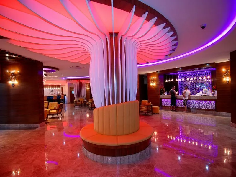 Lobby, Grand Zaman Beach Hotel, Antalya