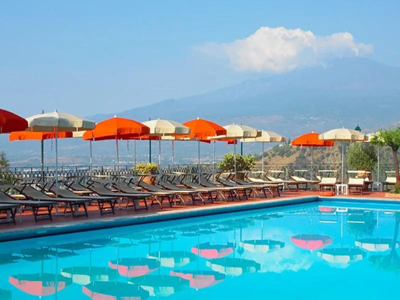 Pool, Villa Diodoro, Taormina