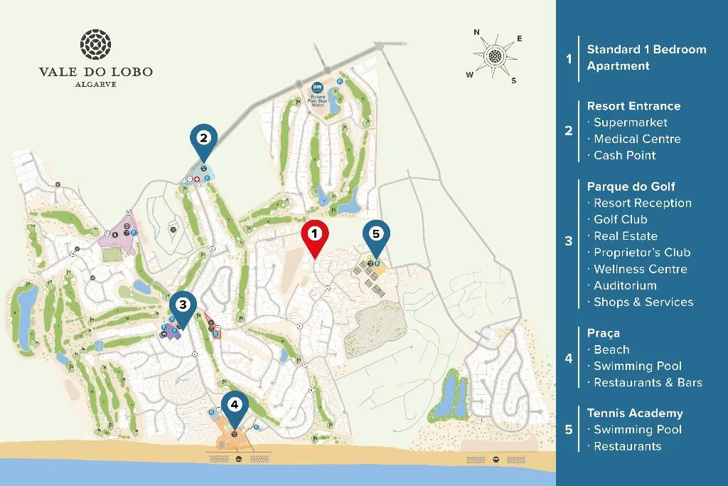 APARTMENT ONE BEDROOM Room, Vale Do Lobo Resort, Algarve