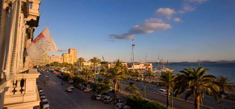 General view, Miramare Cagliari, Hotel Museo, Cagliari
