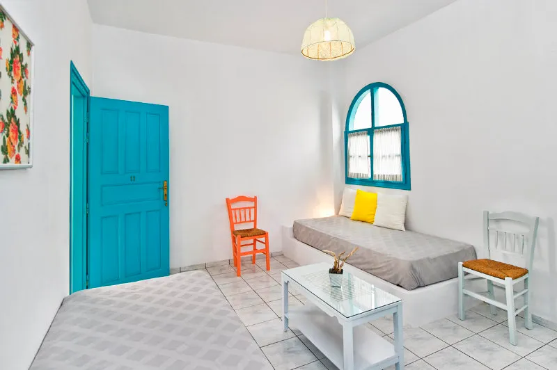 Room, Nissia Apartments, Santorini