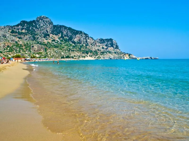 Beach, Anagros, Rhodes