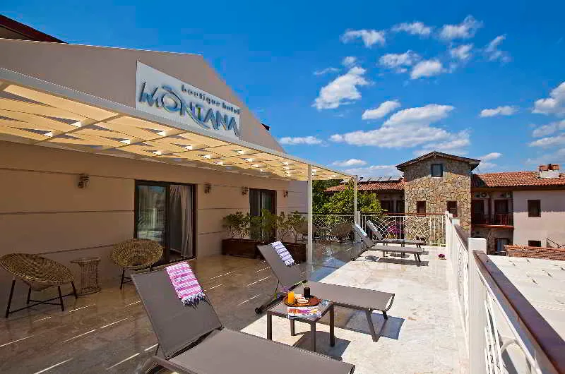 Terrace, Boutique Hotel Montana, Dalaman