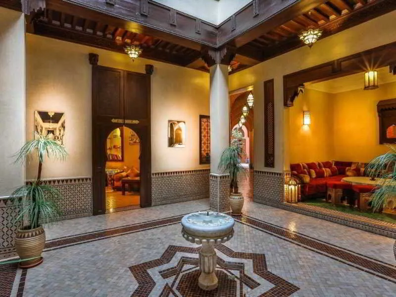 General view, Riad Bahia Salam, Marrakech