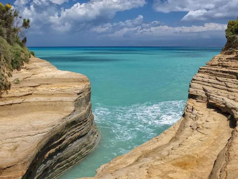 Beach, Toulas Apartments, Corfu
